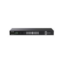 SWITCH TENDA TEG1120P-16-150W 18P GE+2SFP con 16P PoE 150W Power Consumption 30W Max. PoE of single port TEG1120P-16-150W TENDA