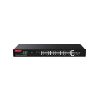 SWITCH IP-COM G1128P-24-410W 26P GIGABIT Base-T+2P Base-X SFP CLOUD MANAGED PoE budget tot. 370W G1128P-24-410W IP-COM