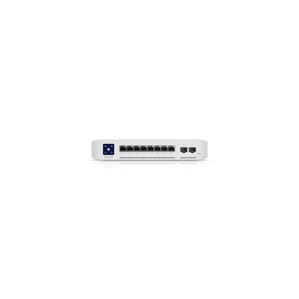 UBIQUITI SWITCH USW-Enterprise-8-PoE 8 PORTE LAN GIGABIT POE+ Budget 120W + 2 Porte 10G SFP+ L3 USW-Enterprise-8-PoE UBIQUITI