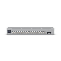 UBIQUITI SWITCH USW-Pro-Max-16-PoE 16 Porte LAN PoE++ (4P 2.5GbE + 12P 1G) Budget 180W + 2 Porte 10G SFP+ L3 USW-Pro-Max-16-PoE-