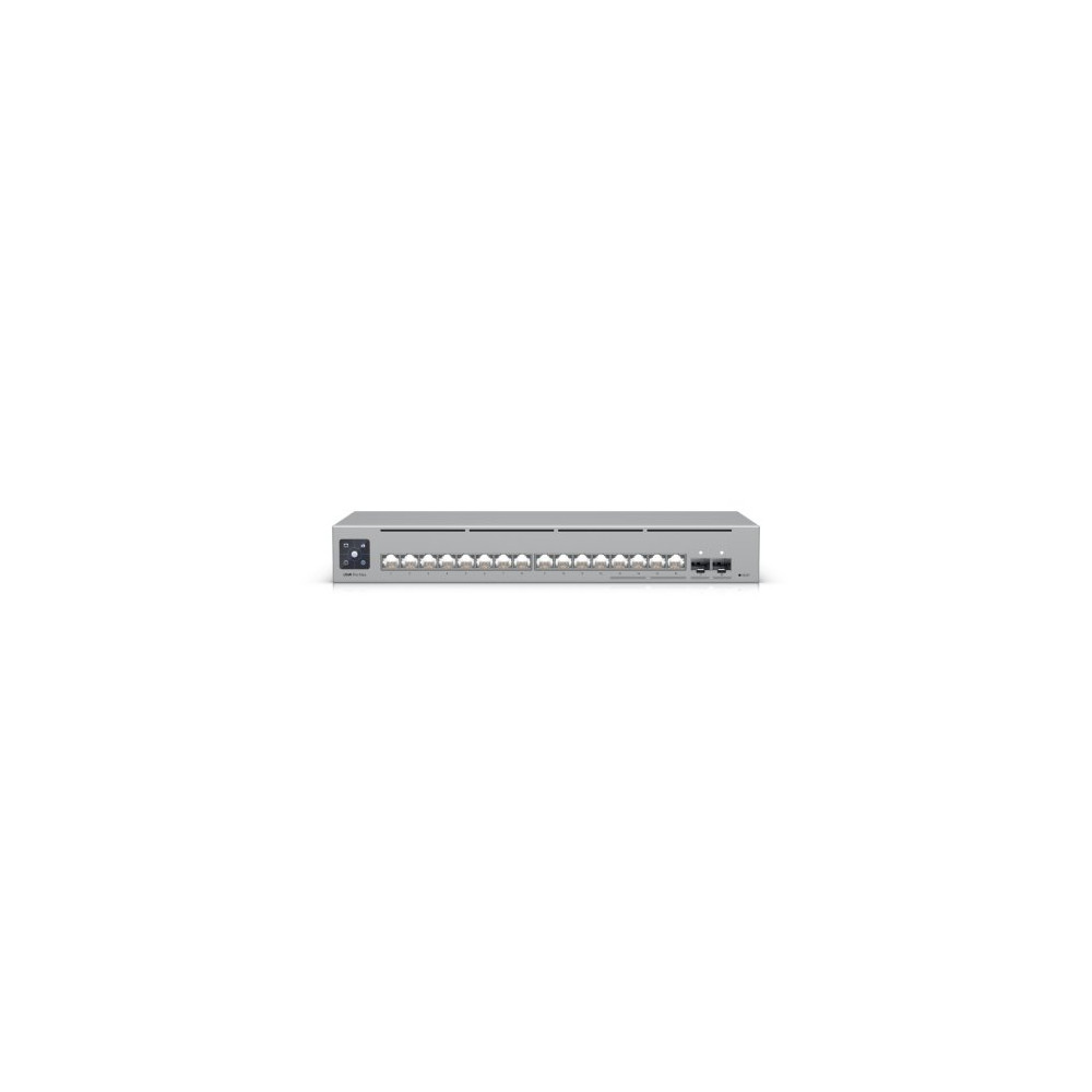 UBIQUITI SWITCH USW-Pro-Max-16-EU 16 Porte LAN (4P 2.5GbE + 12P 1G) 2 Porte 10G SFP+ L3 USW-Pro-Max-16-PoE- UBIQUITI