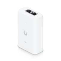 Ubiquiti. Compact U-PoE+-EU Injector capable of delivering 30 W of power to your Ubiquiti Access Points and Cameras - U-PoE+-EU 