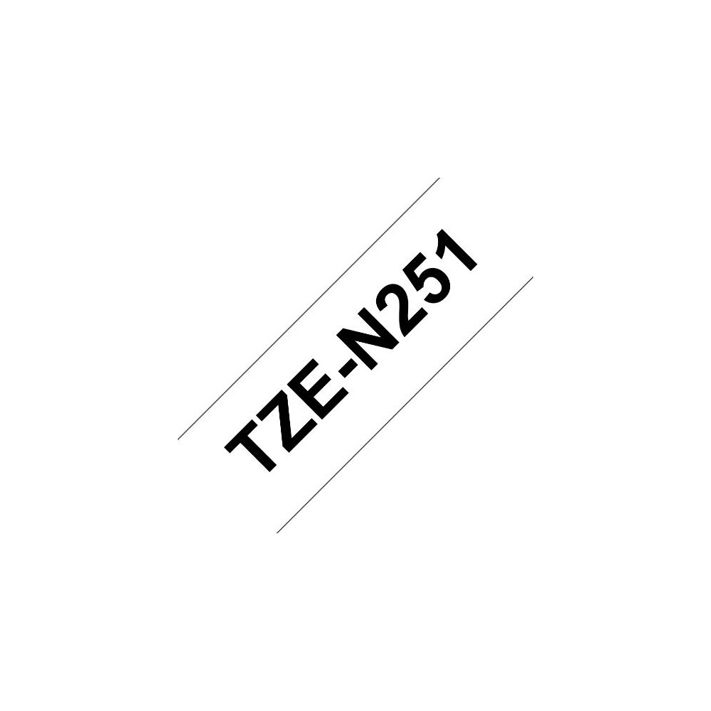 BROTHER TZEN251 NON LAMINATO BK BIANCO BROTHER TZEN251 NON LAMINATO BK BIANCO
