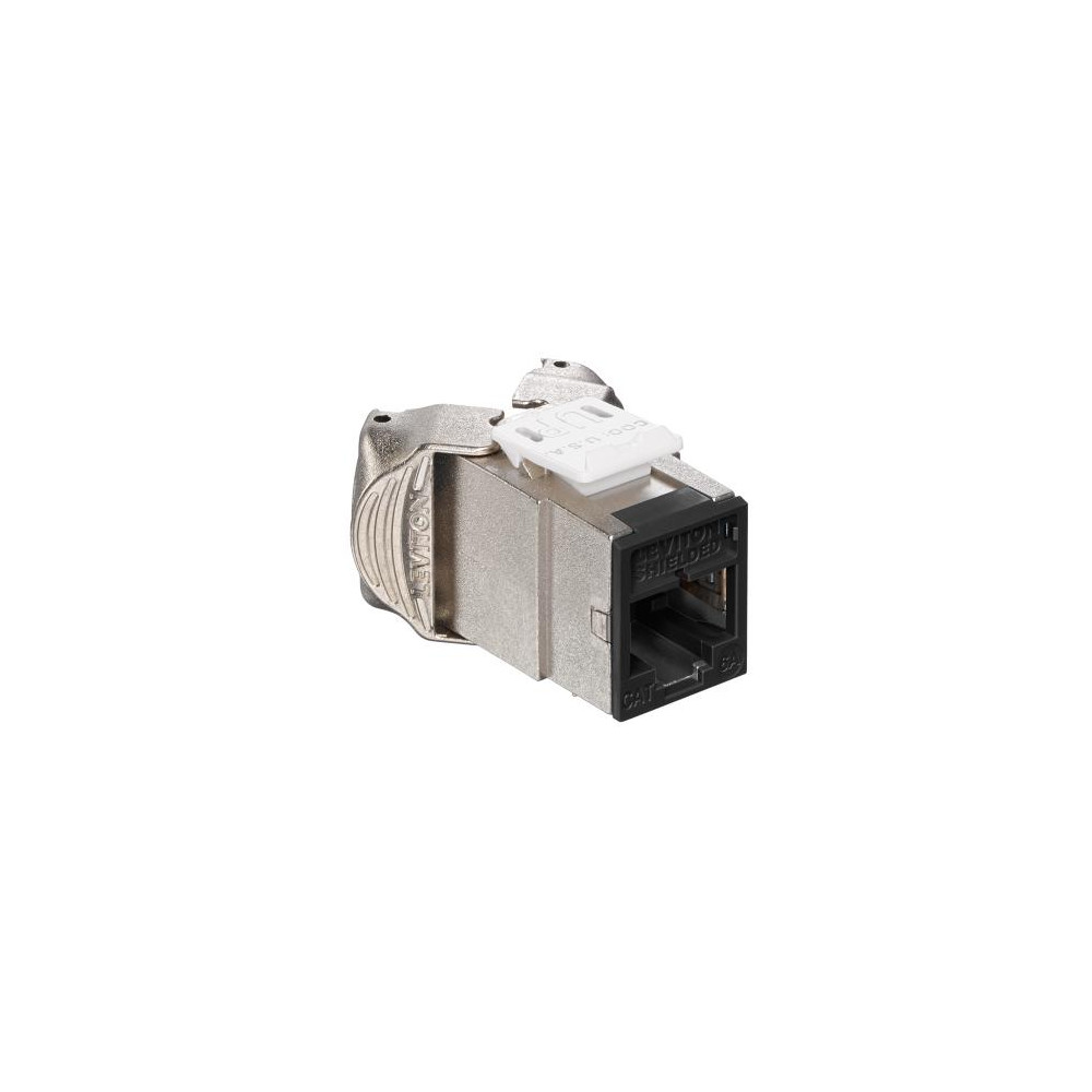 Presa RJ45 Atlas-X1 Cat 6A Shielded Jack Tool-free - Black
