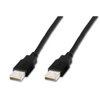 CAVO DIGITUS USB A 2.0 TO USB A, M/M, 1MT, NERO, LP496B