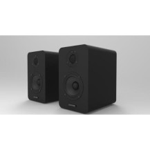 Casse EMPIREStudio Monitor S4 M.S4 amplificate da 148Watt Woofer da 4" a Banda Larga e cabinet in Legno MDF M.S4 EMPIRE