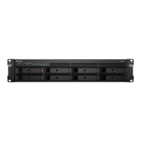 NAS RACK 2U SYNOLOGY RS1221RP+ 8XHDD NOHDD 3.5''/2.5'' SATA 4P 1GBe 4GB RAM CPU 4C 2.2 GHz AMD Ryzen V1500B 2X350W RS1221RP+ SYN