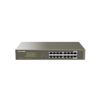 SWITCH IP-COM G1116P-16-150W, 16 porte RJ10 100/1000/45M,fino a 2000 Mbps di velocità di trasmissione full duplex,32 Gbps,135W G