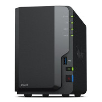 NAS TOWER SYNOLOGY DS223 2XHDD NOHDD 3.5''/2.5'' SATA 1P 1GBe 2GB RAM CPU 4C 1.7 GHz Realtek RTD1619B DS223 SYNOLOGY