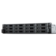 NAS RACK 2U SYNOLOGY RS2423+ 12XHDD NOHDD 3.5''/2.5'' SATA 2x1GBe 1x10GB BaseT 8GB RAM CPU 4C 3.35GHz AMD Ryzen V1780B 1X500W RS