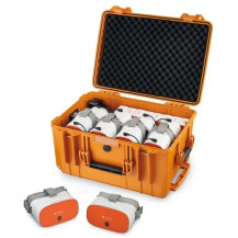 KIT DI REALTÀ VIRTUALE CLASSVR PREMIUM DA 8 VISORI-64GB(usb controller e custodia ricarica incl) - CVR264-CRS-8 - RICHIEDERE BID