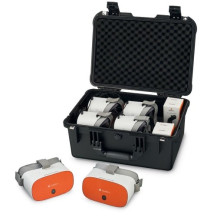 KIT DI REALTÀ VIRTUALE CLASSVR PREMIUM DA 4 VISORI -64GB(usb controller e custodia ricarica incl) CVR264-CRS-4- RICHIEDERE BID C