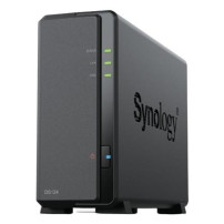 NAS TOWER SYNOLOGY DS124 1XHDD NOHDD 3.5''/2.5'' SATA 1x1GBe LAN 1GB RAM CPU 4C 1.7 GHz Realtek RTD1619B DS124 SYNOLOGY