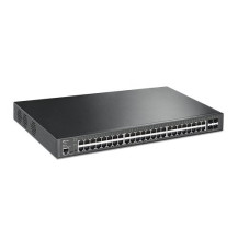 SWITCH TP-LINK TL-SG3452XP 48P GIGABIT  PoE+,L2+ Managed,4 Slot SFP+ 10GE, power budget 500W, 1U 19-inch Rack-mountable SG3452XP