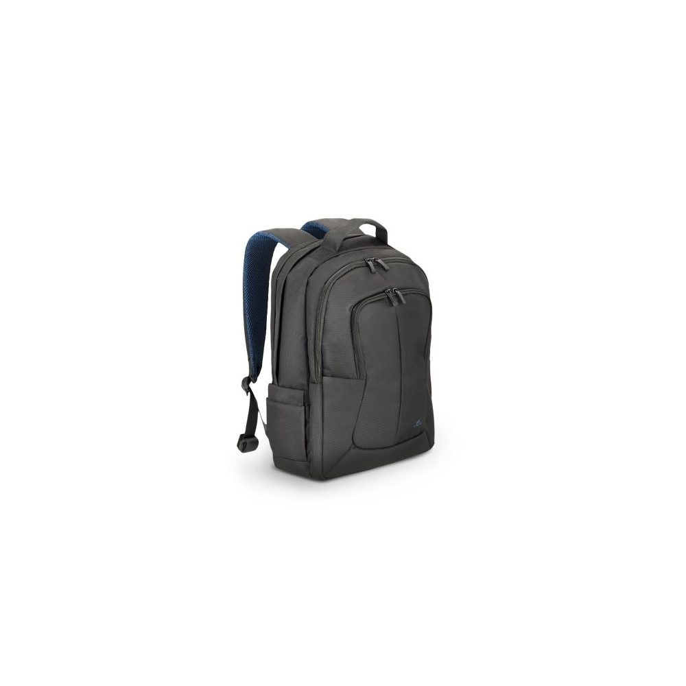 ZAINO RIVACASE TEGEL-ECO 17"- NERO - WATER RESISTANT - TASCHE LATERALI PORTA BOTTIGLIE - R8460B R8460B RIVACASE