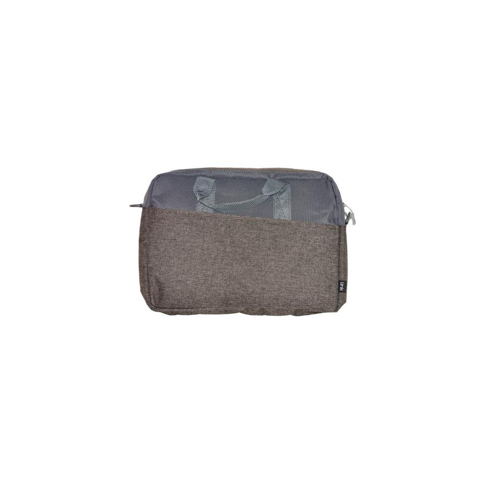 BORSA X NB LINK 15.6" IN PLASTICA RICICLATA RPET 42X29X6 GRIGIO - LKEL01PA LKEL01PA LINK