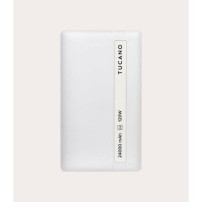 POWER BANK TUCANO PER NOTEBOOK 24000MAH 120W, BIANCO, 3 porte di uscita, DISPLAY LED - MA-PBLA24120-W MA-PBLA24120-W TUCANO