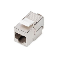 INSERTO JACK DIGITUS SCHERMATO RJ45 8 POLI CATEGORIA 6 TOOLFREE PER PLACCHE A MURO O PANNELLI PATCH CAT 6 - DN936121 DN936121 DI