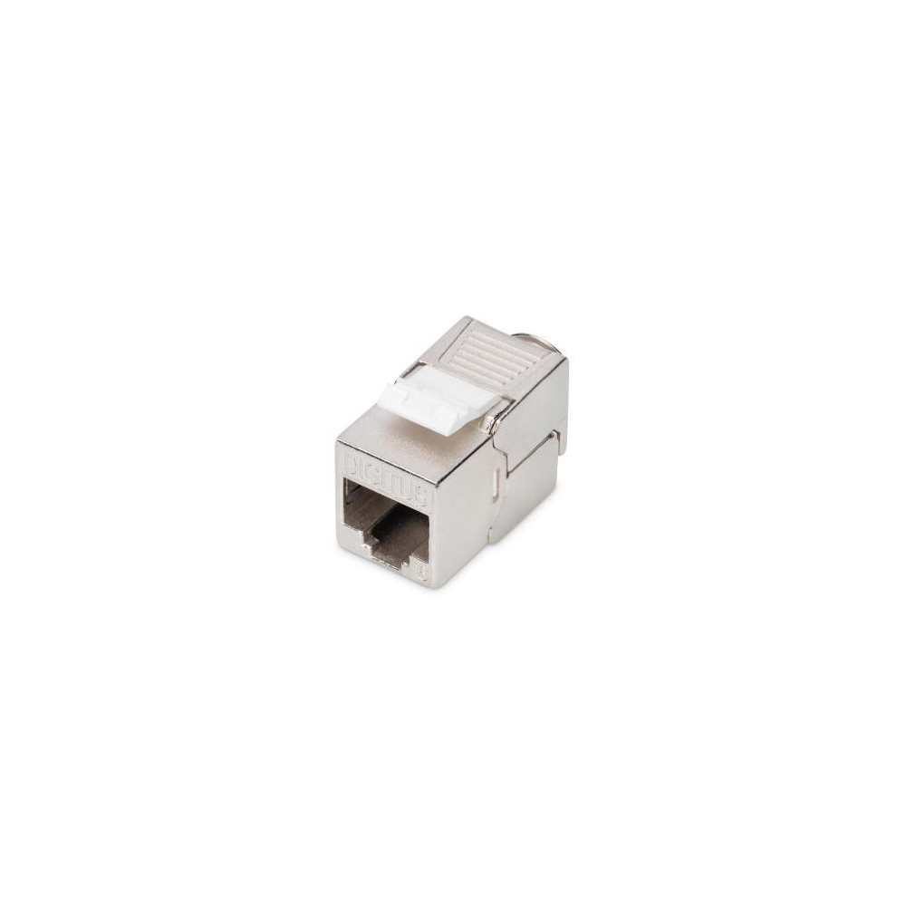 INSERTO JACK DIGITUS SCHERMATO RJ45 8 POLI CATEGORIA 6 TOOLFREE PER PLACCHE A MURO O PANNELLI PATCH CAT 6 - DN936121 DN936121 DI