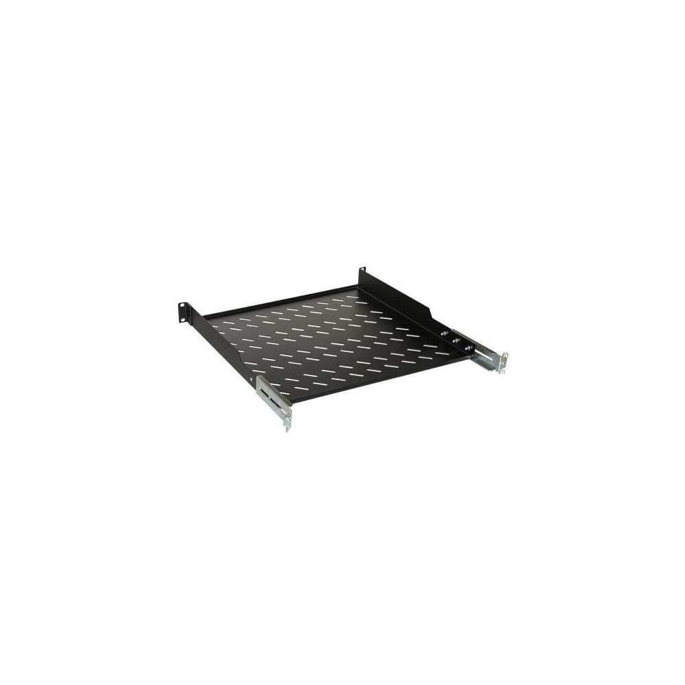 RIPIANO LINK UNIVERSALE PER ARMADIO RACK 19" 1 UNITA' NERO 450MM.4 ATTACCHI (FRONTALE+POSTERIORE) - LKRIP450LN LKRIP450LN LINK