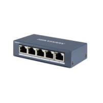 SWITCH HIKVISION 5 PORTE Gigabit RJ45, Desktop Steel Case Unmanaged Switch - DS-3E0505-O DS-3E0505-O HIKVISION