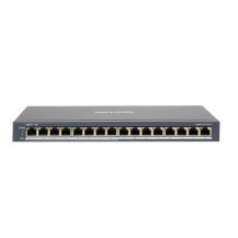 SWITCH HIKVISION 8 Gigabit POE ports, 8 Gigabit RJ45, 802.3af/at, PoE power budget 110w, SOHO - DS-3E0516P-O DS-3E0516P-O HIKVIS