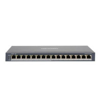 SWITCH HIKVISION 8 Gigabit POE ports, 8 Gigabit RJ45, 802.3af/at, PoE power budget 110w, SOHO - DS-3E0516P-O DS-3E0516P-O HIKVIS