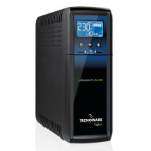UPS TECNOWARE EXA-PLUS 1100 IEC TOGETHER ON-1100VA/770W+2USB x charger 2.1A LCD Sinusoidale+AVR+Prot.RJ45/11+USB xSW FGCEXAPL110