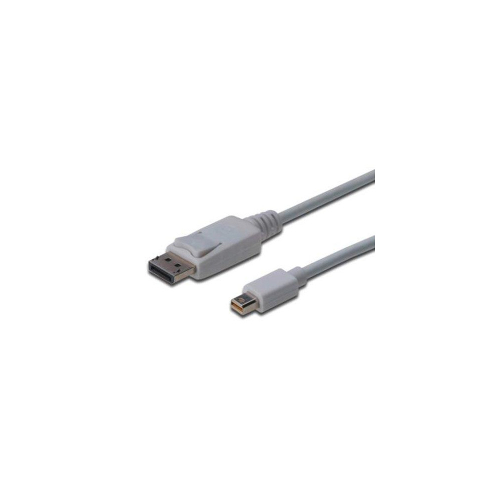 CAVO DIGITUS DISPLAYPORT TO MINI DP, M/M, 3MT, BIANCO, AK340102030W