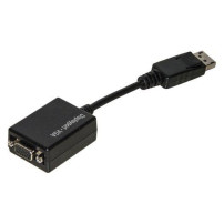 ADATTATORE LINK DISPLAYPORT TO VGA, M/F, 0,15MT, NERO, LKADAT19