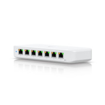UBIQUITI SWITCH USW-Ultra-210W-EU 7 PoE+ 1 Porta Input PoE++ 202W TOTAL POE SUPPLY AC ADAPTER INCLUSO USW-Ultra-210W-EU UBIQUITI