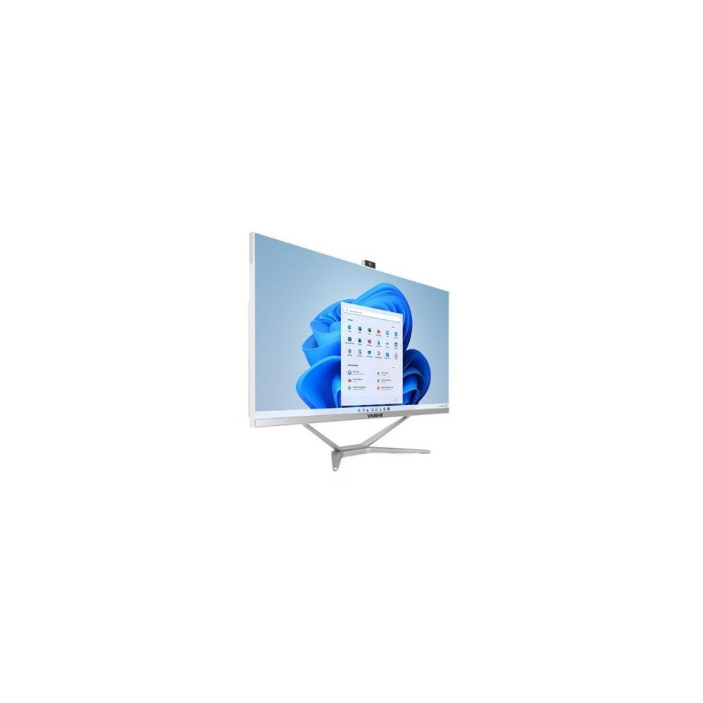 ALL IN ONE YASHI PIONEER AY52432 24'' Pentium Gold 6400 8GB 256GB SSD Tastiera e Mouse W11P White AY52432 YASHI