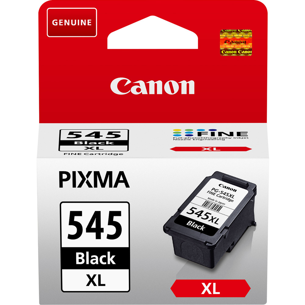 INK CANON PG-545XL Nero 15ML x MG2555 MG2550 MG2950 TR4651 MX495 TS3150 TS3151 TS205 TS305 TR4550 TR4551 TS3350 TS3351 TS3451