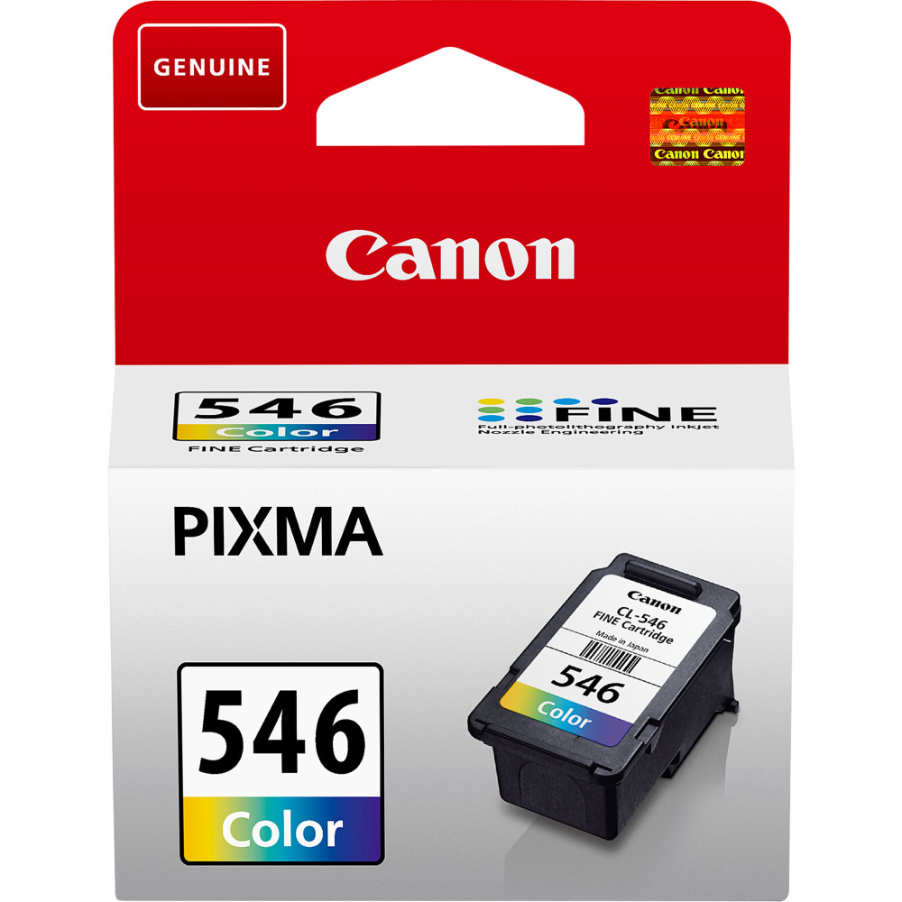INK CANON CL-546 Colore 9ML x MG2555 MG2550 MG2950 TR4651 MX495 TS3150 TS3151 TS205 TS305 TR4550 TR4551 TS3350 TS3351 TS3451