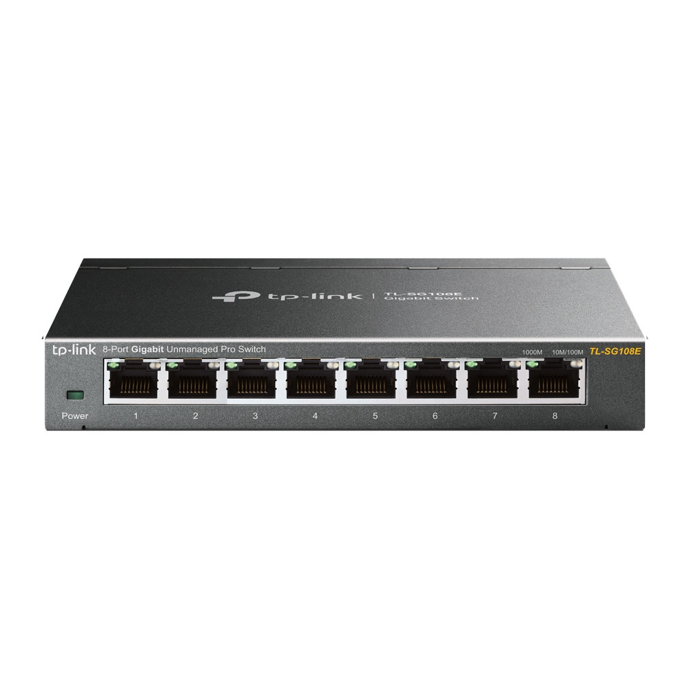 TP-Link Switcher Desktop 8-port 10/100M/1000M TL-SG108E