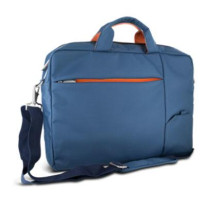 BORSA x NB ATLANTIS P004-S410-A6-16 da 15.6" Modello Sierra, Cinghia a tracolla, tasca porta oggetti e porta documenti, Blu