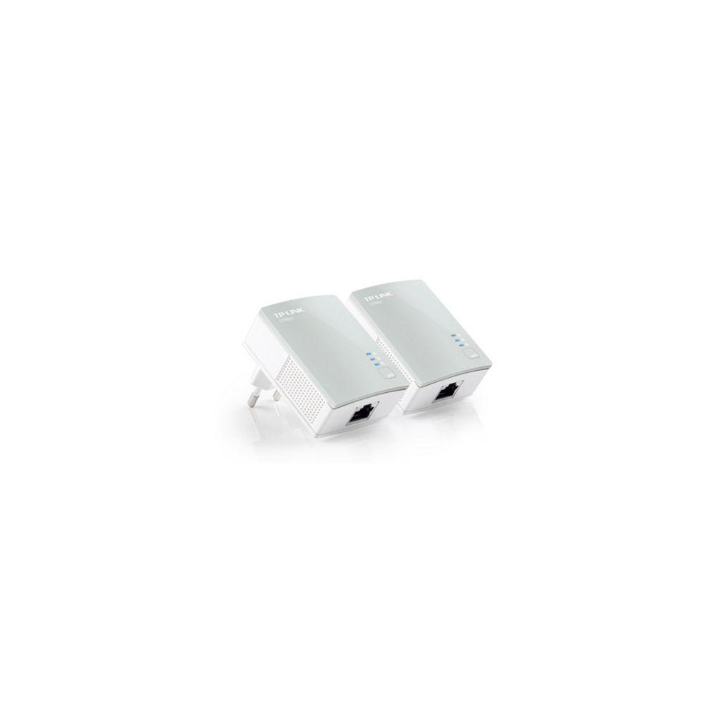ADATTATORE POWERLINE TP-LINK TL-PA4010KIT STARTER KIT CONF.2PZ X LAN 500M - NANO SIZE, Plug and Play