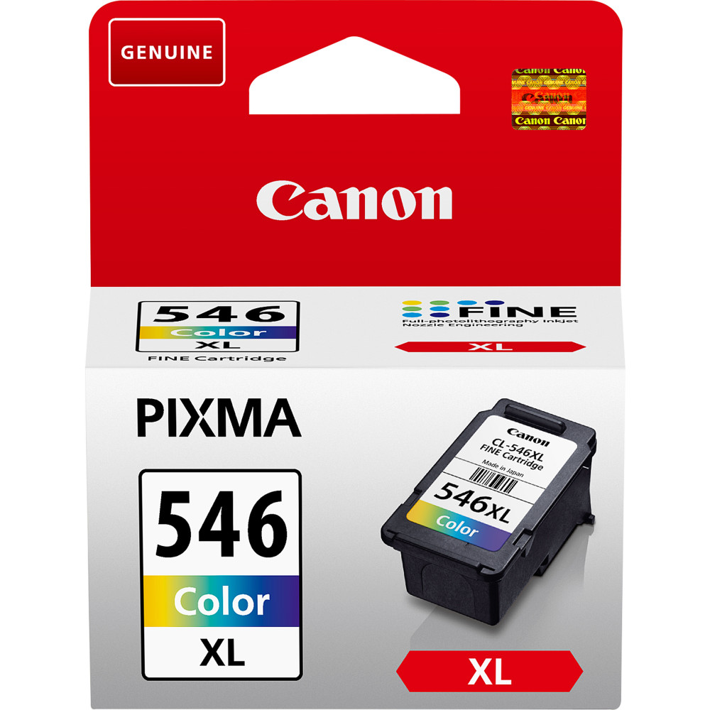 INK CANON CL-546XL Colore 13ML x MG2555 MG2550 MG2950 TR4651 MX495 TS3150 TS3151 TS205 TS305 TR4550 TR4551 TS3350 TS3351 TS3451