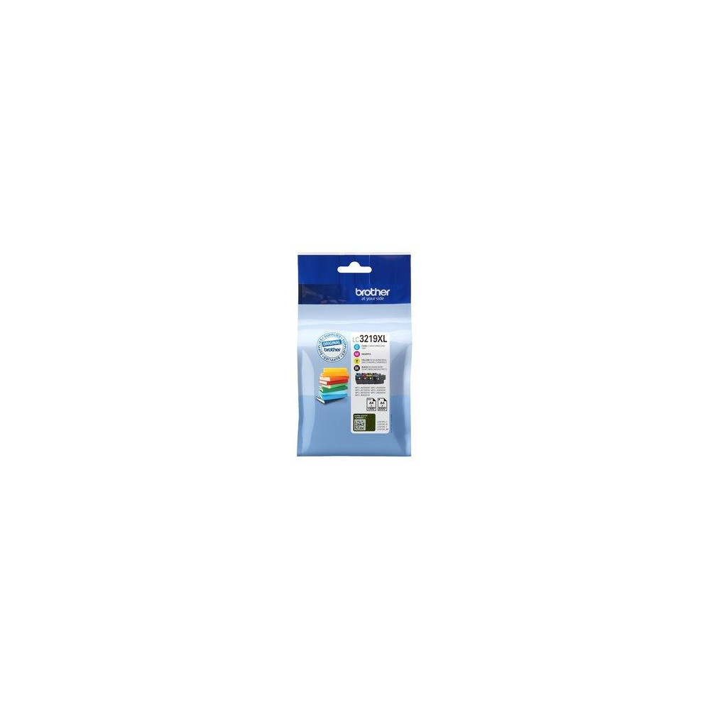 Brother LC3219XLVAL cartuccia toner 4 pz Originale Nero, Ciano, Magenta, Giallo
