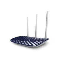 ROUTER TP-LINK AC750 Archer C20 V4 WIRELESS Dual Band 433Mbps a 5GHz + 300Mbps a 2.4GHz, 1 10/100M WAN + 4 10/100M LAN 3 Antenne