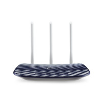 ROUTER TP-LINK AC750 Archer C20 V4 WIRELESS Dual Band 433Mbps a 5GHz + 300Mbps a 2.4GHz, 1 10/100M WAN + 4 10/100M LAN 3 Antenne