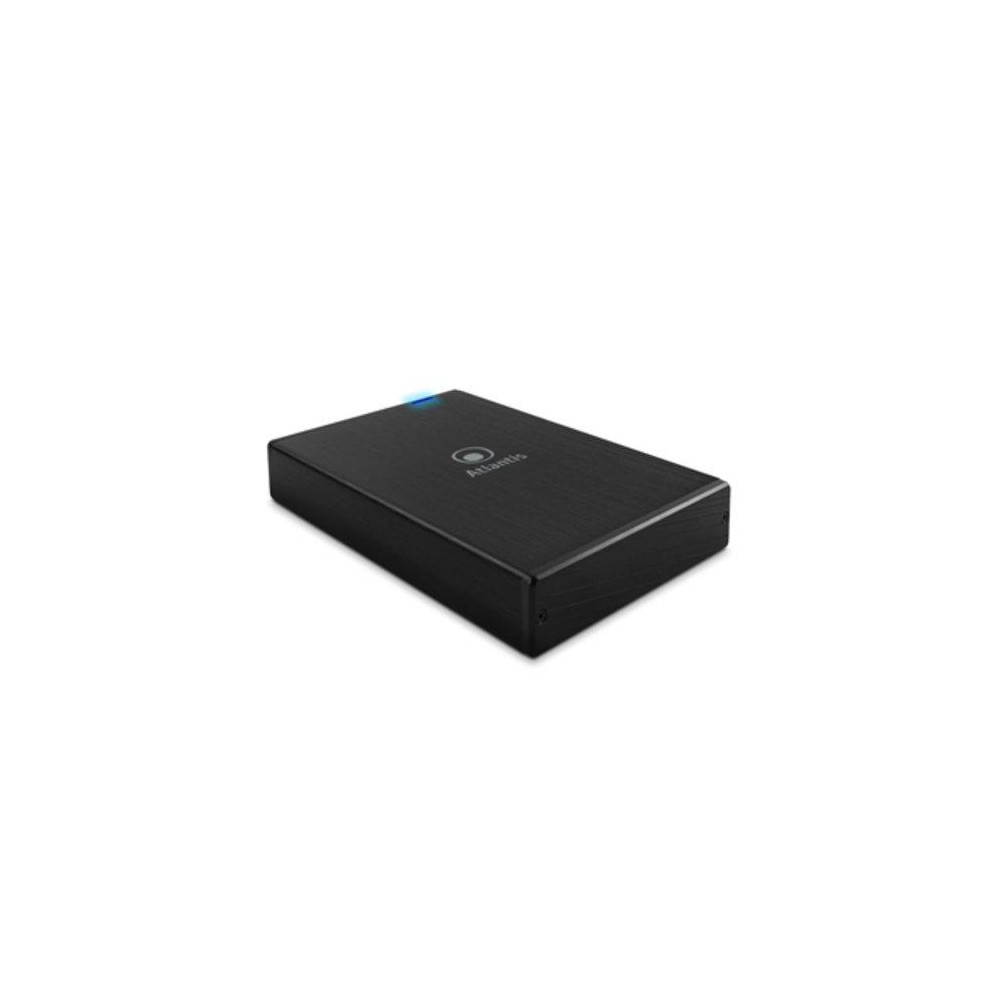 BOX ESTERNO ATLANTIS USB 3.0 SATA FINO A 4TB A06-HDE-354B x STORAGE 3.5'' nero inclusa base di supporto