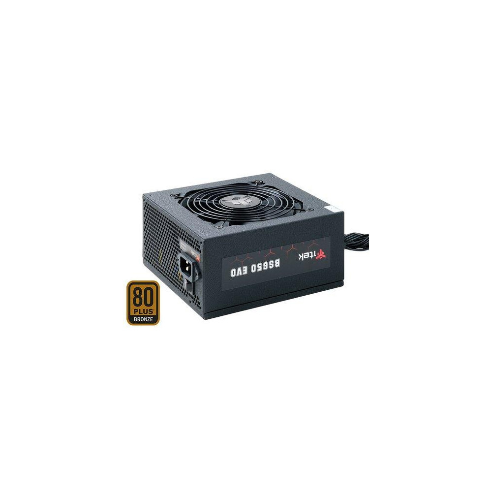 ALIMENTATORE ITEK BS650 EVO 650W ATX VENTOLA 12CM - Active PFC - 80PLUS BRONZE, SEMI MODUL. ITPSEBS650