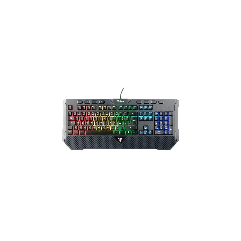 TASTIERA ITEK GAMING "Q11" MEMBRANA, RGB, MULTIMEDIALE, USB - ITKGMMQ11