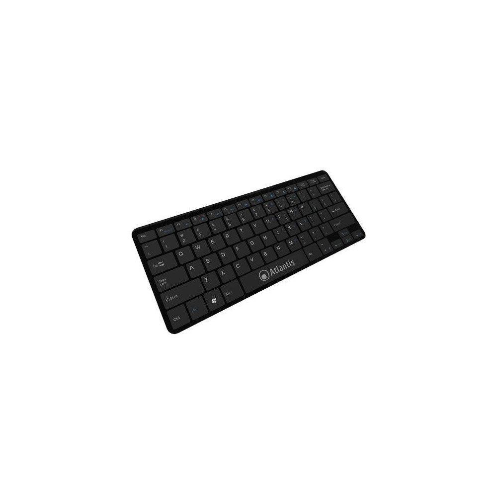 TASTIERA MINI ATLANTIS P013-LK-8840-UB 78 tasti ultra slim USB NERO