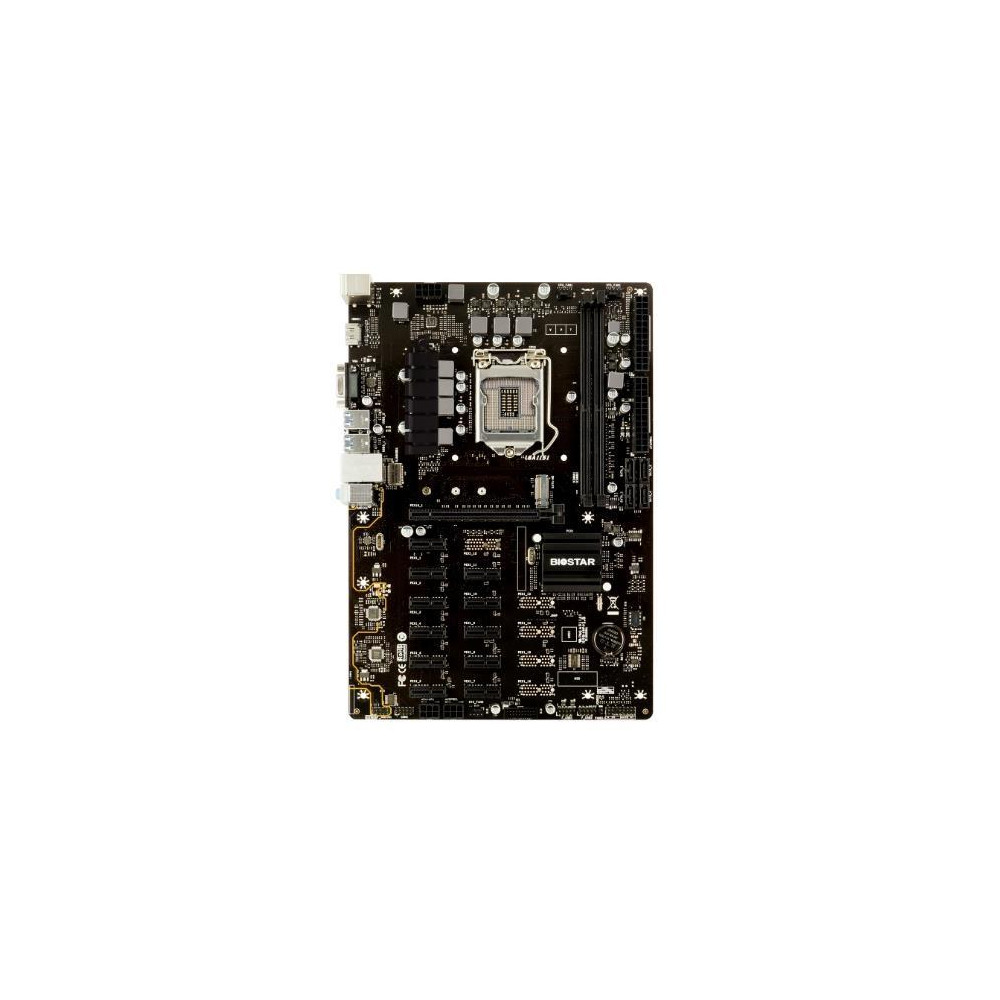 MB BIOSTAR TB360-BTC PRO 2.0 LGA 1151 (COFFEE LAKE) B360 2DDR4 VGA+HDMI 12*PCIE, M2 4*SATA mATX