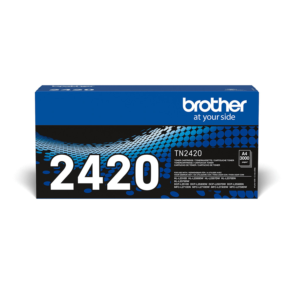 TONER BROTHER TN-2420 Nero 3000PP X HL-L2310/2350/2370/2375 DCP-L2550/2510 MFC-L2710/2750/2730
