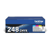 TONER BROTHER TN-248CMYK Multipack da 1K x HL-L3220 HL-L3240 DCP-L3560 MFC-L3740 MFC-L3760 HL-L8230 MFC-L8340 HL-L8240 MFC-L8390