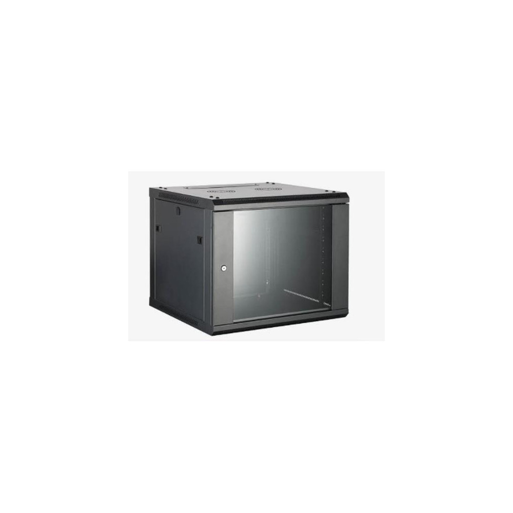 RACK HIKVISION 9U, 600*450*501mm; Load bearing: 40kg; (Fan and shelf need to order separately) ASSEMBLATO - DS-XS6409-S/B Fully