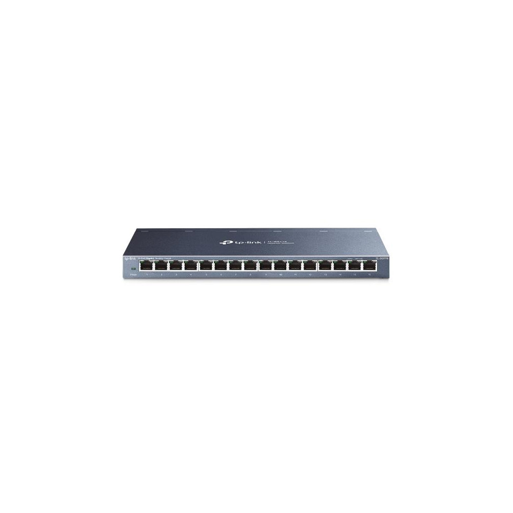 TP-Link TL-SG116 Non gestito Gigabit Ethernet (10/100/1000) Nero